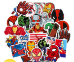 50 PCS Waterproof Sticker Super Hero ( Imported From China )