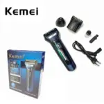 KM-6330 3 In 1 Hair Trimmer Grooming Kit - Image 3