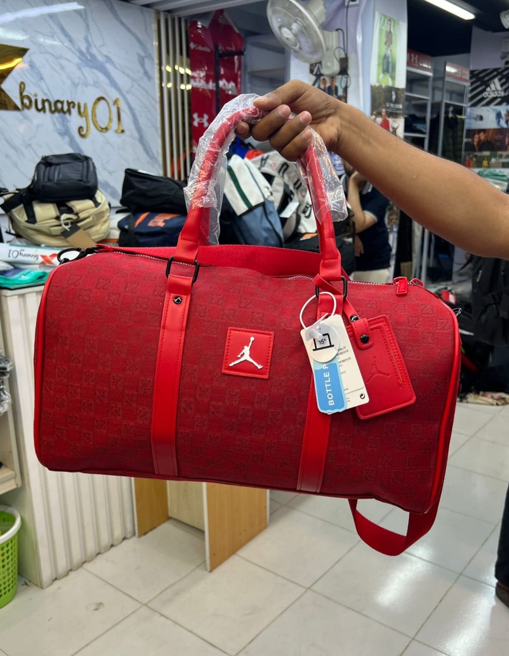 IMG-20251023-WA0014 Jordan gymbag 3478 red - Image 1