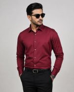 Zara full Shirt 3775 Maroon