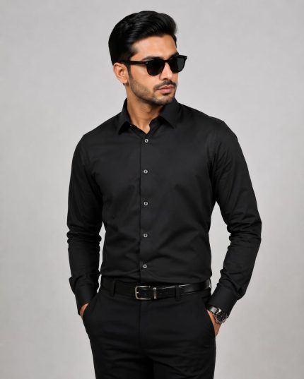 Zara full Shirt 3775 Black